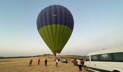 Göbeklitepe semalarında sıcak hava balonu turları başladı