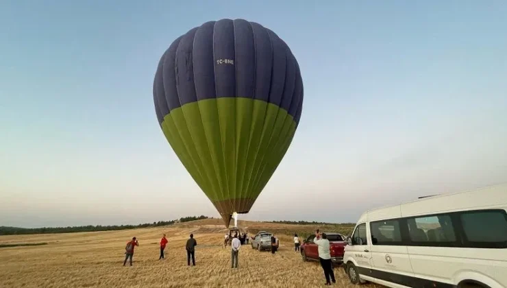 Göbeklitepe semalarında sıcak hava balonu turları başladı