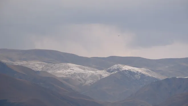 Mevsimin ilk karı yağdı! Hava sıcaklığı 10 derece birden düştü